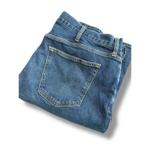 Old‎ Navy Mens Boot Cut Jeans Built-In Tough Flex Denim Blue 38x34